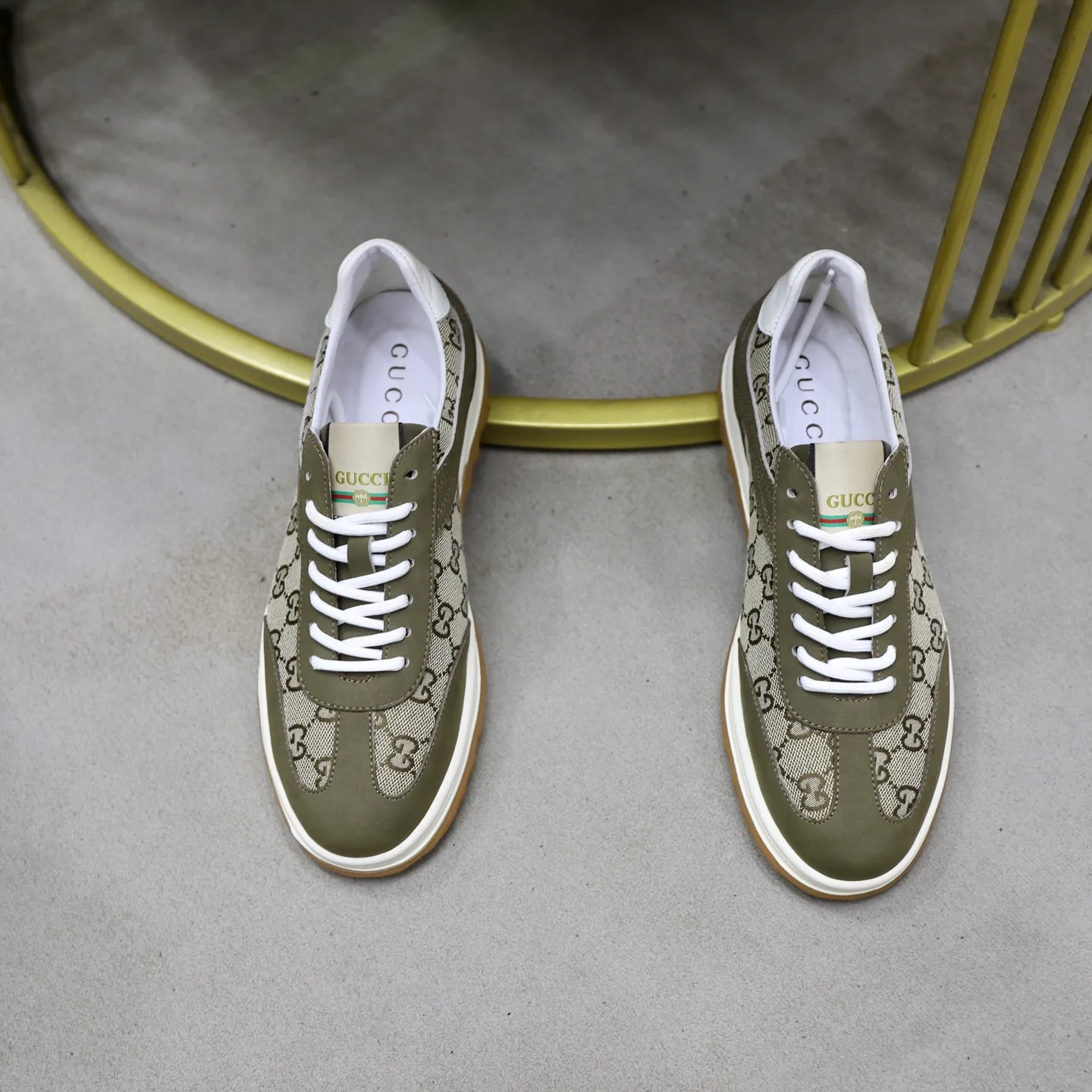 Men's shoes: 440💰🙅‍♂️🙅‍♂️🙅‍♂️ Brand: GUCCI Standard code: 38–44 (45 can be customized) Grade: Same as the official website Material: Original cowhide fabric Comfortable pigskin lining Lightweight wear-resistant outsole Style category: Men's fashionable casual shoes and boots Running sneakers Distinguished luxury brand elements Top luxury Color: actual picture color